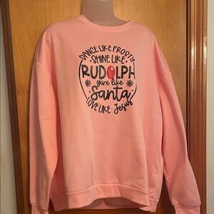 SHEIN Curve Blush Pink Top